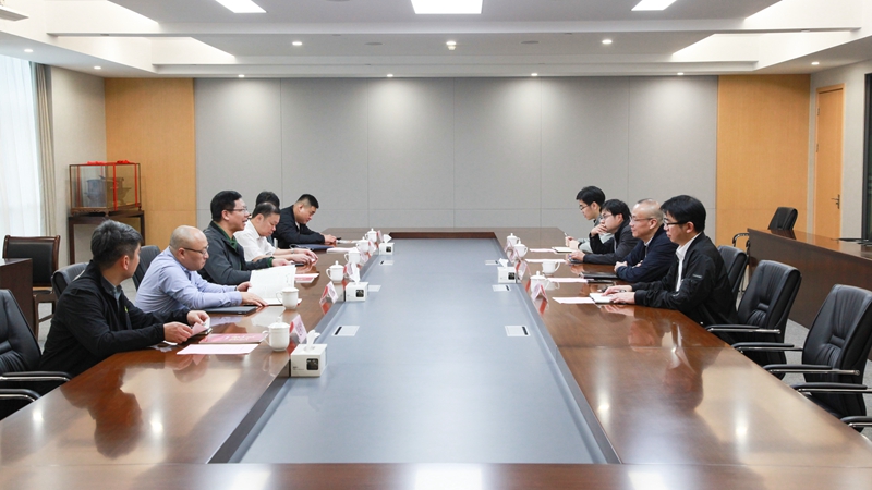 江門市供銷社副主任、供銷集團(tuán)董事長鄺衛(wèi)民到訪浙農(nóng)