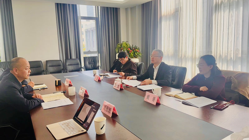 省供銷社黨委委員、理事會副主任董益彪帶隊到浙江農(nóng)合集團調(diào)研